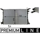 CR 82 000P MAHLE RADIATOR, ENGINE COOLING FOR AUDI