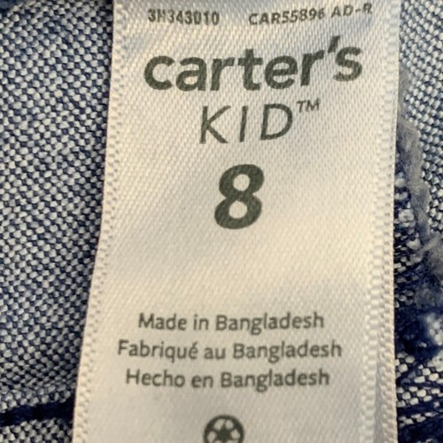Carter's Girls Rainbow Stitch Blue Jeggings Size 8 - Picture 6 of 8