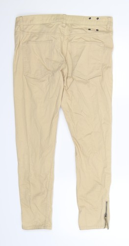 Monkee Genes Womens Beige Cotton Blend Jegging Jeans Size 10 L27 Extra-Slim - Picture 2 of 12