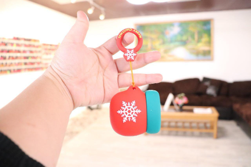 3D Cartoon Weihnachten AirPods weiche Silikon Abdeckung Hüllen - iPhone Zubehör - Bild 8 von 9