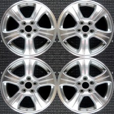 Honda Pilot Machined w/ Silver Pockets 18" OEM Wheel Set 2012 to 2015
