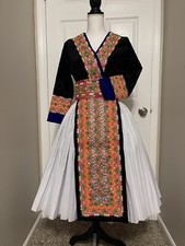 Hmong Clothes/Outfit Handmade/Embroidery CogCi sequins Size 38/40