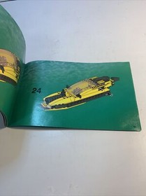 Lego 7773 Aqua Raiders Tiger Shark Attack Instruction Manual ONLY  