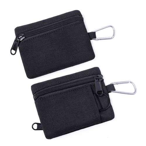 Tactical Utility Card Bag Key Small Pouch Coin Purse EDC Wallet Belt Waist Pack - Picture 13 of 15