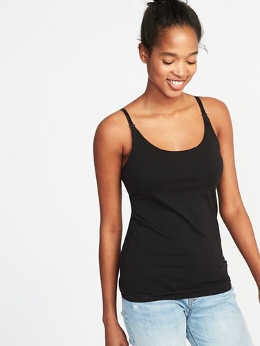 Old Navy Maternity First-Layer Nursing Cami Black Jack Size XL - Picture 4 of 6