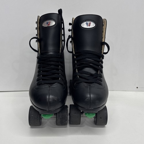 Leather Riedell Boost Roller with the 111 vinyl boot Sz 10