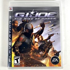 G.I. Joe The Rise of Cobra Sony Playstation 3 PS3 2009 Game New Factory Sealed