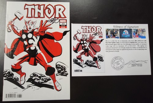Thor (2020) #13 Two-Tone Variant SIGNED by Michael Cho with Notarized WOS - Picture 1 of 6