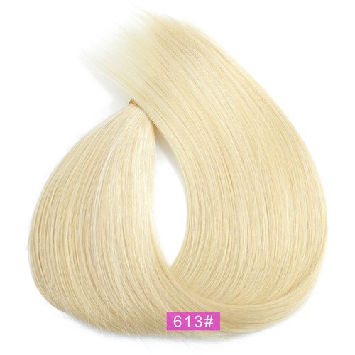 Virgin Hair Can Be Cut-Genius Weft  100% Virgin Remy Human Hair Extensions 100g - Picture 37 of 43