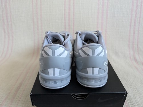 Nike Kobe 8 Protro Wolf Grey White Team Bank HF9550 002 Men's Shoe Size 10 - Picture 5 of 11