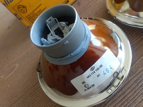 BMW E3 E9 E12 E21 E23 E24 INDOOR LIGHT BEAM HEADLIGHT HELLA NEW - Picture 9 of 12