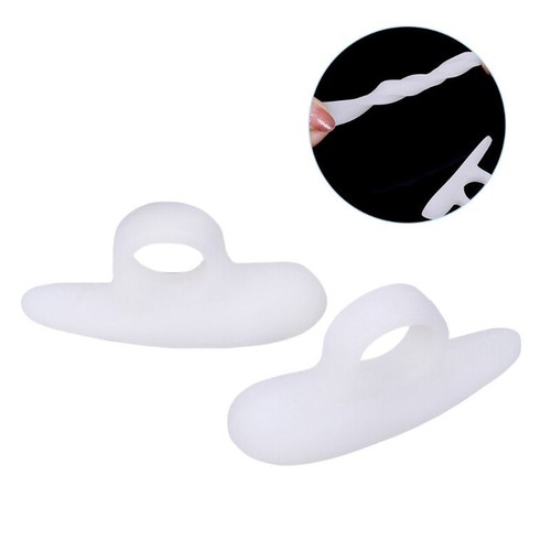 2Pcs Hammer Toe Cushion Silicone Protector Corrector Straightener Guard - Picture 7 of 8