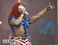 SEXYY RED SIGNED GET IT SEXY GHETTO SUPERSTAR RAPPER 8x10 PHOTO - BECKETT COA SEXYY RED SIGNED GET IT SEXY GHETTO SUPERSTAR RAPPER 8x10 PHOTO - BECKETT COA