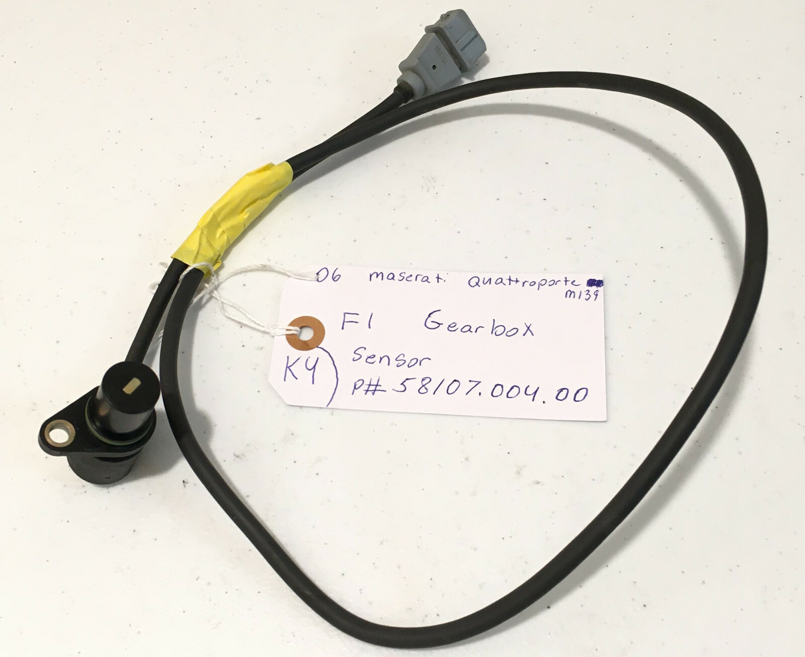 06 Maserati Quattroporte M139 F1 Gearbox Electromagnetic Sensor OEM