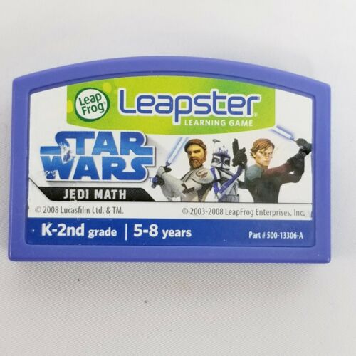 Lot of 7 LeapFrog Leapster Learning Games Cartridges Star Wars Batman Sponge Bob - Picture 3 of 12