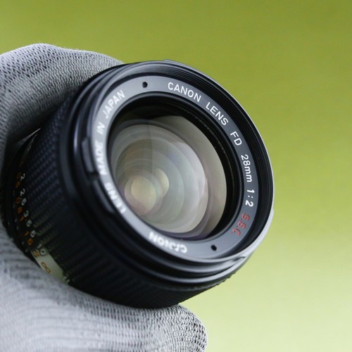Canon FD, 2 / 28 S.S.C. Made in Japan F A-1 AE-1 wide angle lens #22305 ☆☆☆☆ - Picture 4 of 6