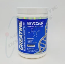 EVOGEN Creatine Micronized Monohydrate Powder Supplement, Unflavored 60 Servings
