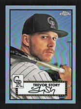 Trevor Story 2021 Topps Chrome Platinum Anniversary Refractor #177