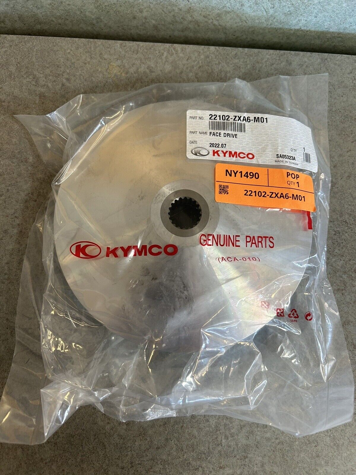 Kymco OEM Face Drive 22102-ZXA6-M01 MXU450 for sale online | eBay