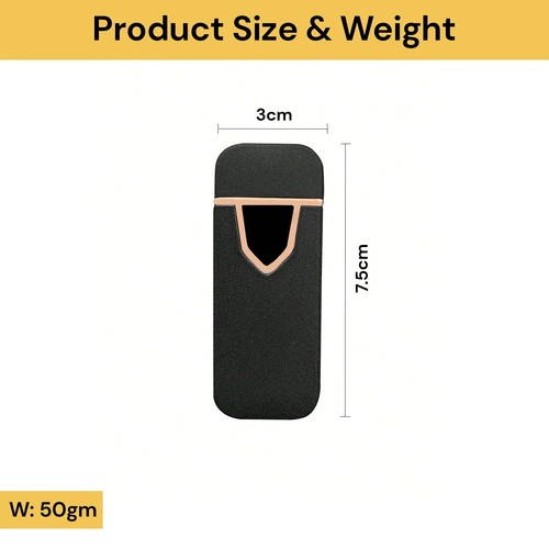 USB Charging Fingerprint Touch Electric Lighter Flameless Windproof Cigarette - Picture 13 of 16