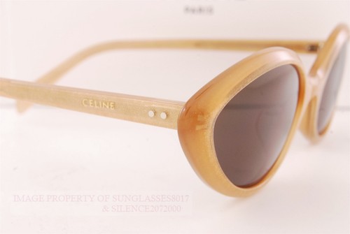 Brand New CELINE Sunglasses CL 40264U 59E Gold/Dark Brown For Women - Picture 5 of 6