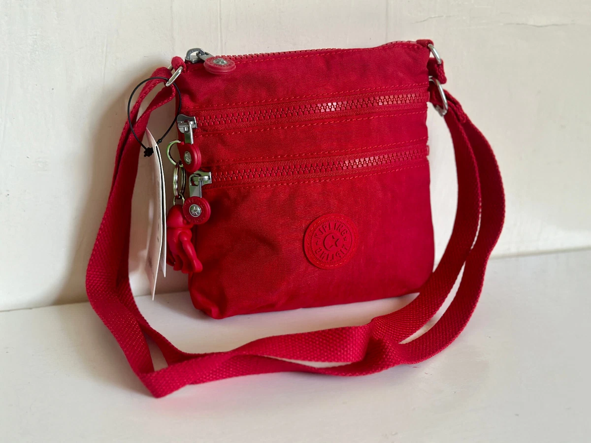 Kipling red deals cross body bag