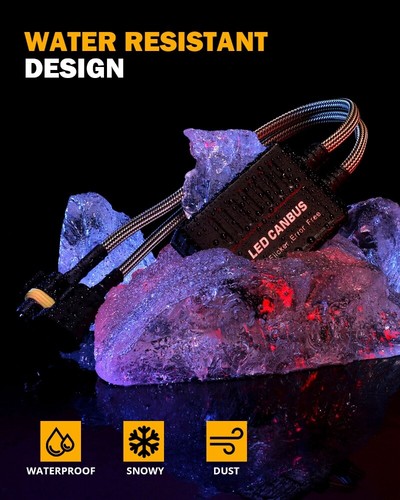 2X H11 H9 Headlight Canbus LED Decoder Error Free Anti-Flicker Resistor Canceler - Bild 5 von 12