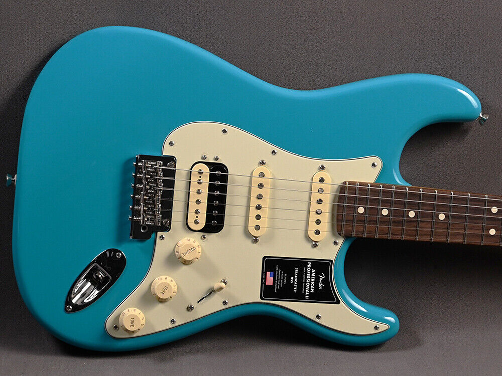 Fender Stratocaster American Pro II HSS RW Miami Blue