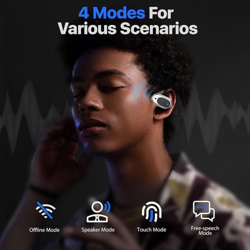 Lightweight Translation Earbuds with Fast-Charging Case - 144 Language Support - Picture 7 of 8