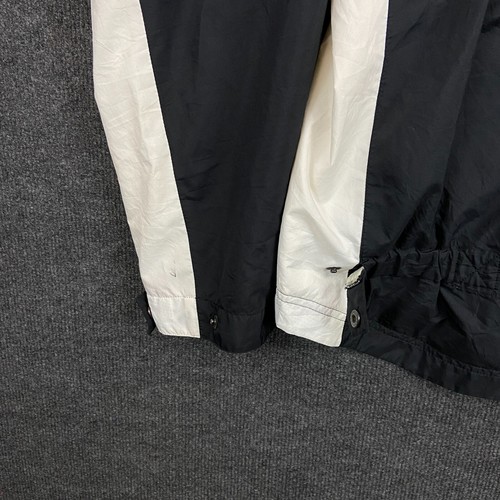 Adidas Climashell Storm Mens Jacket Large Black Long Sleeve Windbreaker Full Zip - Picture 16 of 24