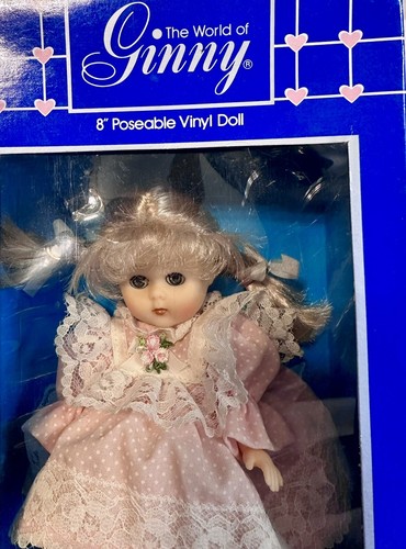 The World Of Ginny-8 “ Poseable Vinyl Doll-Vogue 1984 Vintage -Little One - Picture 4 of 6