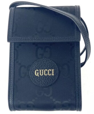New Authentic Gucci GG Off The Grid Black Unisex Messenger Bag 625599 w/Box, NWT