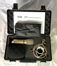 Large diaphragm FET condenser microphone, spider mount, 48 V. phantom power NIB