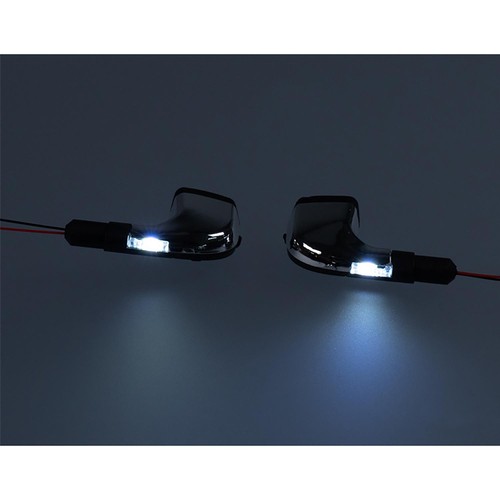 Plastic Rearview Mirror 3V LED Light for TAMIYA 3363 1/14 RC Tractor Truck 56348 - 第 6/6 張圖片