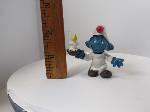 Figura De Colección Pitufos Peyo Schleich Sleepy Candle PJ 1979 Hong Kong Retro #KG-57 - Imagen 7 de 9