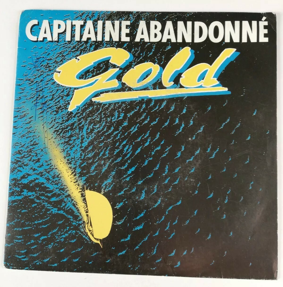 N393 Vinyl 45 RPM Gold Captain Forsaken,Josy-Ann Llorca,Salvador