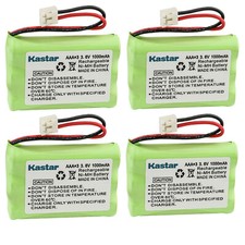 Kastar 4x 1000mAh Phone Battery Pack For VTech ER-P510 89-1323-00-00 Model 27910
