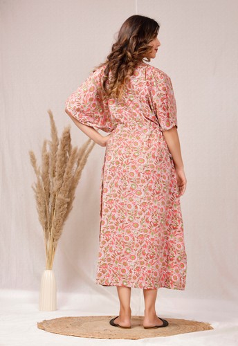Vestido Boho Algodón | Vestido de Verano Ligero y Aireado | Elegante y Cómodo - Imagen 3 de 8