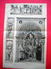 From the Treasures of Art of Italy by C. Di Lutzow 1885