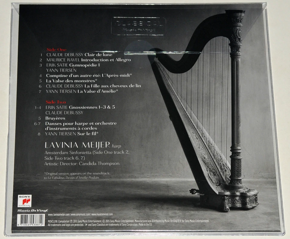LAVINIA MEIJER - VOYAGE, 2015 RECORD STORE DAY 180G vinyl LP + INSERT, SEALED! - Image 2 of 2