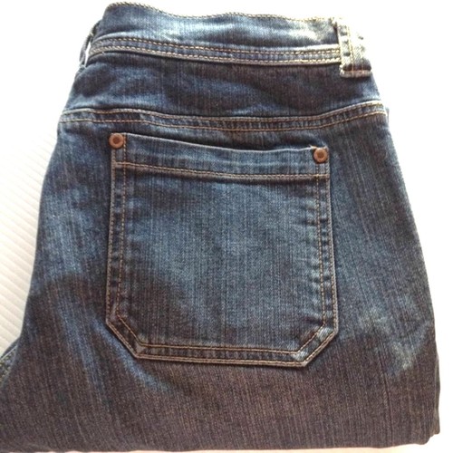 NEW YORK & CO. Blue Denim Mid-rise Bootcut Jeans Women's Size 10 - Picture 2 of 8
