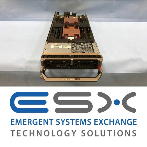 Dell PowerEdge M620 Blade Server 2x10 Core E5-2660v2 @2.2GHz 192GB H710 10GB NDC - Picture 1 of 3