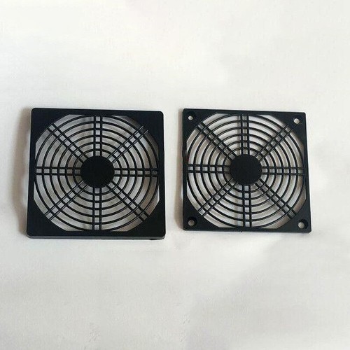 New 80mm PC Computer-Chassis Fan Fall Sieb Staubschutzfilter Schwarz - Bild 3 von 5