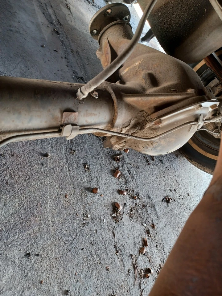 Camión Nissan 720 1986 montaje diferencial trasero 4 cilindros 4x4 se enviará tipo carburador Foto 3 de 4