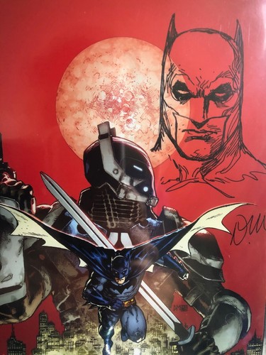Batman CGC 9.4 Herr Serie, skizziert und signiert Mahnke Virgin Ltd.Hrsg. Mit COA - Bild 2 von 3