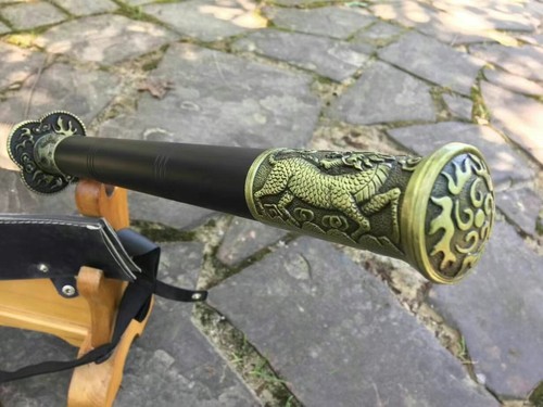 Espada de Kung Fu China Resistente Lista para Batalla Hoja de Acero Manganeso Dadao - Imagen 5 de 9