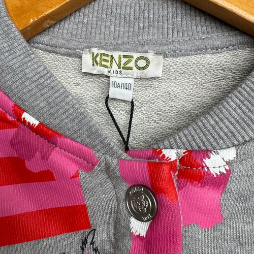 NWT Kenzo Girl's Japanese Flower Cardigan Size 10 - Picture 6 of 7