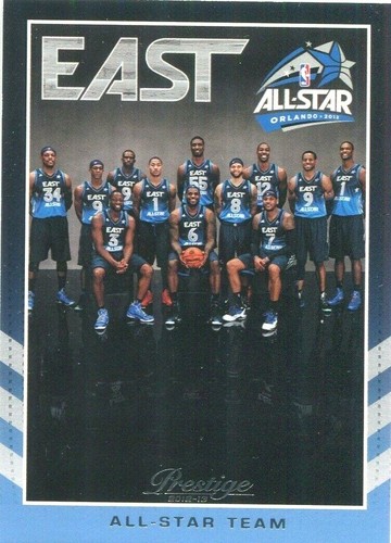 Base Prestige 2012-13, favoritos de la franquicia, héroes de cancha dura, singles All-Star - Imagen 98 de 134