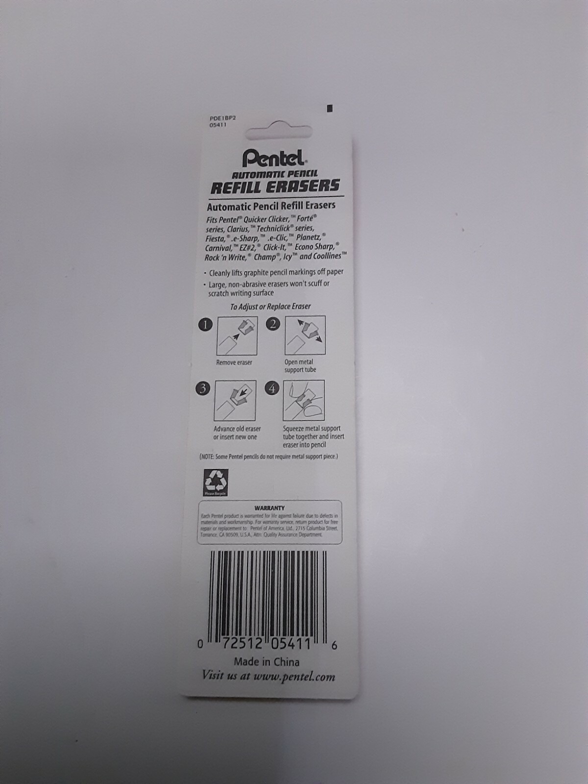 NEW PENTEL Quicker clicker Automatic Pencil 10 pk Automatic Large