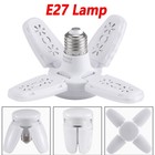 40Led Bulb Fan Blade Lamp Garage Lights Ac85-265V Foldable Home Ceiling Light